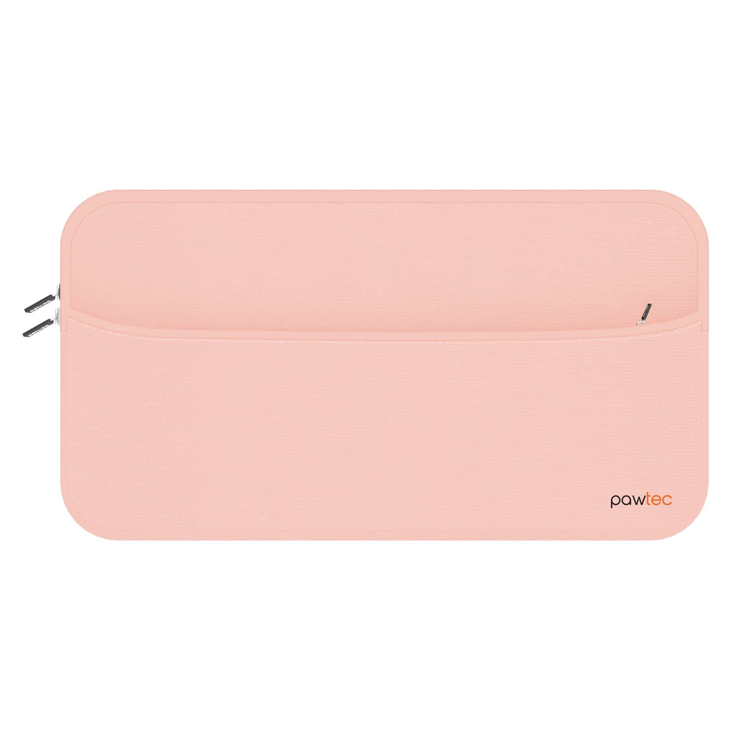 Pawtec Sleeve for Apple Magic Keyboard, Magic Mouse 2, Magic Trackpad 2 with Storage Pocket for Batteries Cables Chargers Neoprene Case (Rose Gold)
