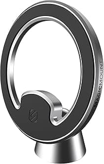 Scosche MagicMount MEMSD-SP Elite2 Magnetic Dashboard Mount for Magsafe Mobile Devices, Cell Phone Holder for Car Dash, 360° Adjustable Magnet Head, Compatible with iPhone 14, 13, 12 and MagSafe Case