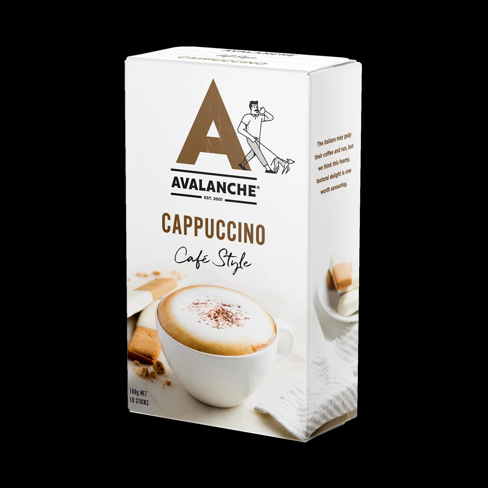 Avalance Cafe Style Cappucino, 10 Sachets