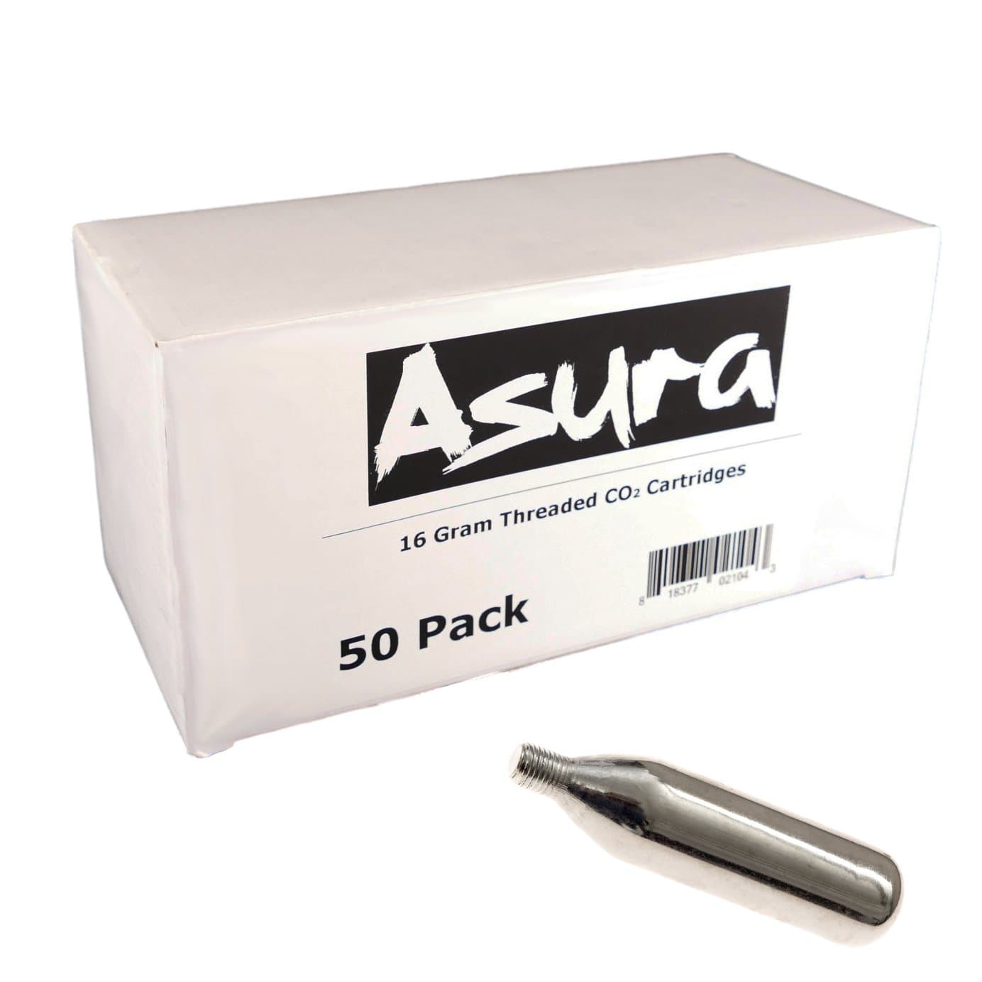 Asura 16 Gram CO2 Threaded Cartridges