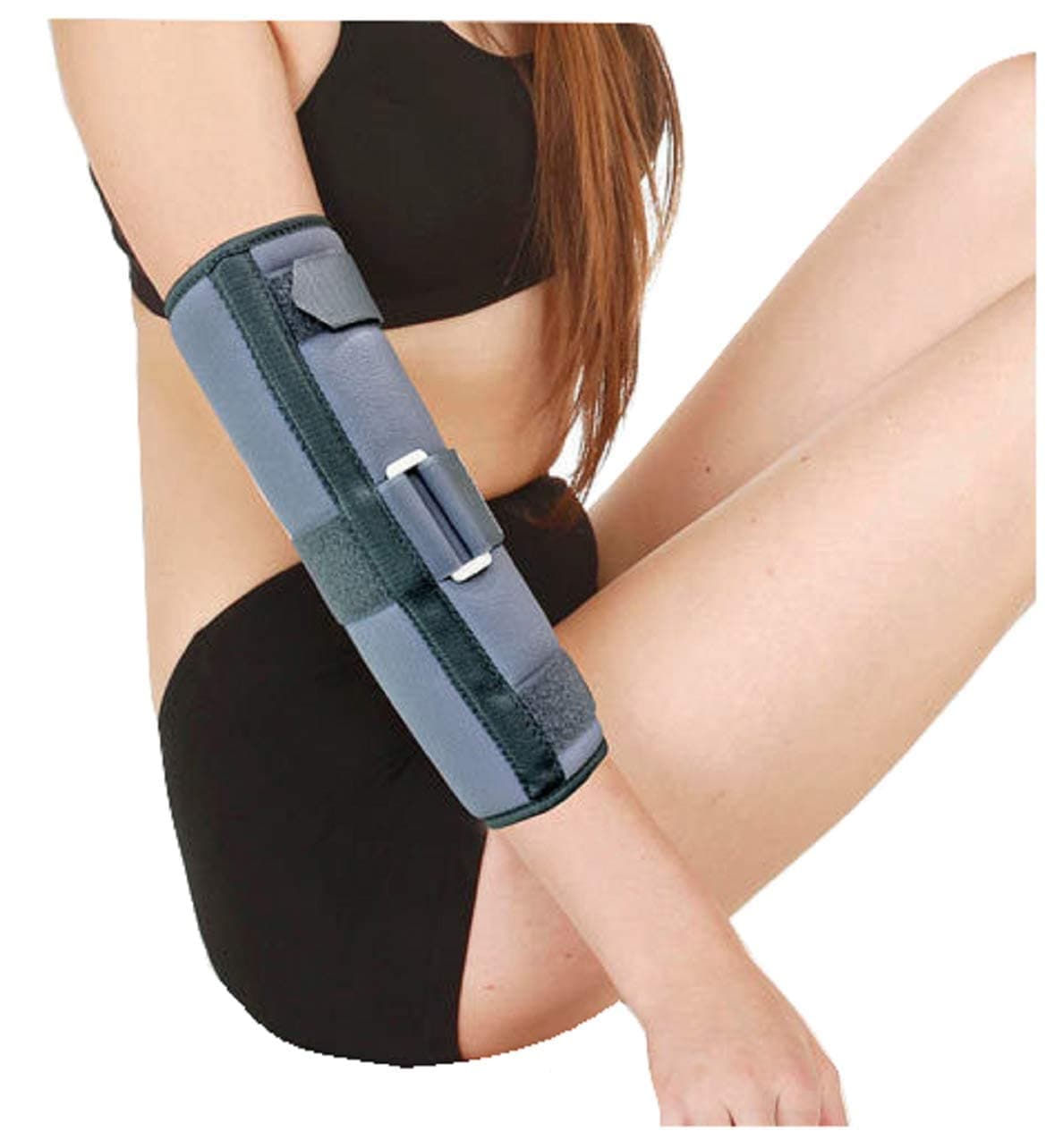 Samson Orthotics Lightweight Breathable Anatomically Shaped Arm Immobilizer Brace Elbow Splint Support for Dislocation, Fracture, Sprains and Broken Arm (Medium, 9-10 Inch)