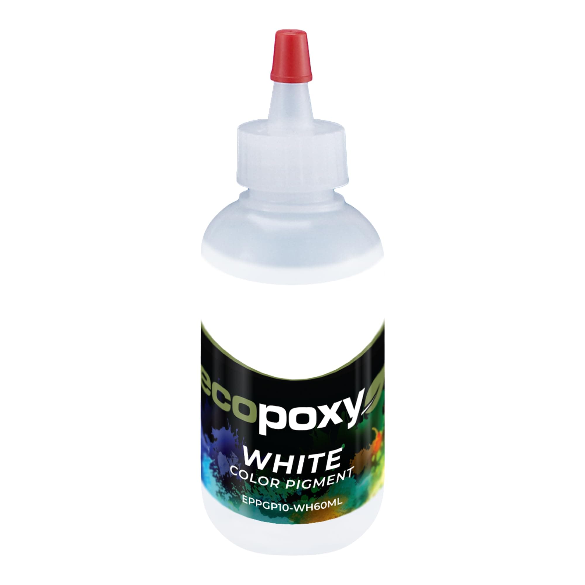 White Epoxy Color Pigment 60mL Liquid Dye for Adding to Epoxy Resins