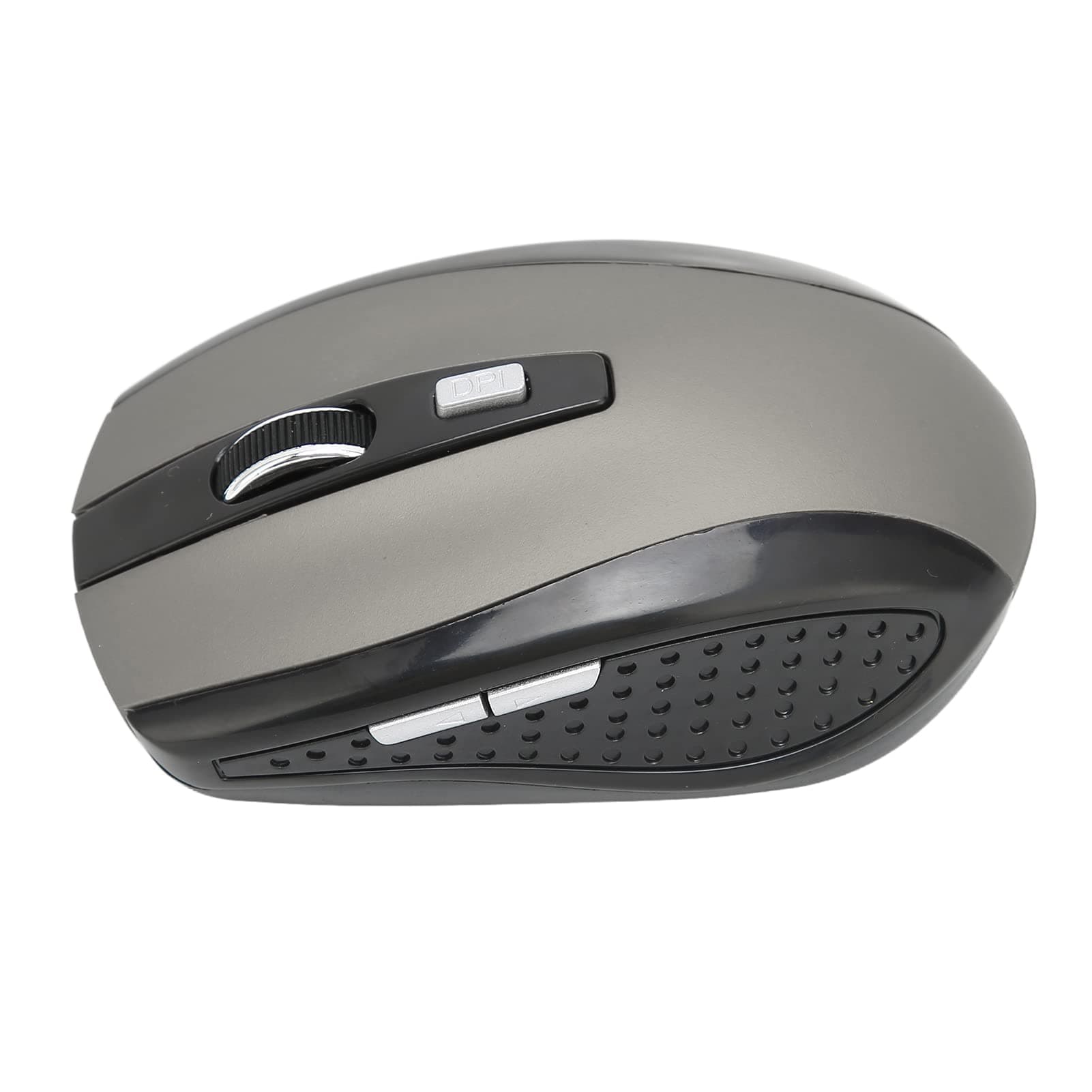 Computer Mouse Wireless, Wireless Mouse Matte Texture High Efficiency Wireless Transmission for XP for Vista for OS X(Silver Gray)