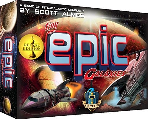 Tiny Epic Galaxies Deluxe Kickstarter Edition - Fun for the Entire Family.