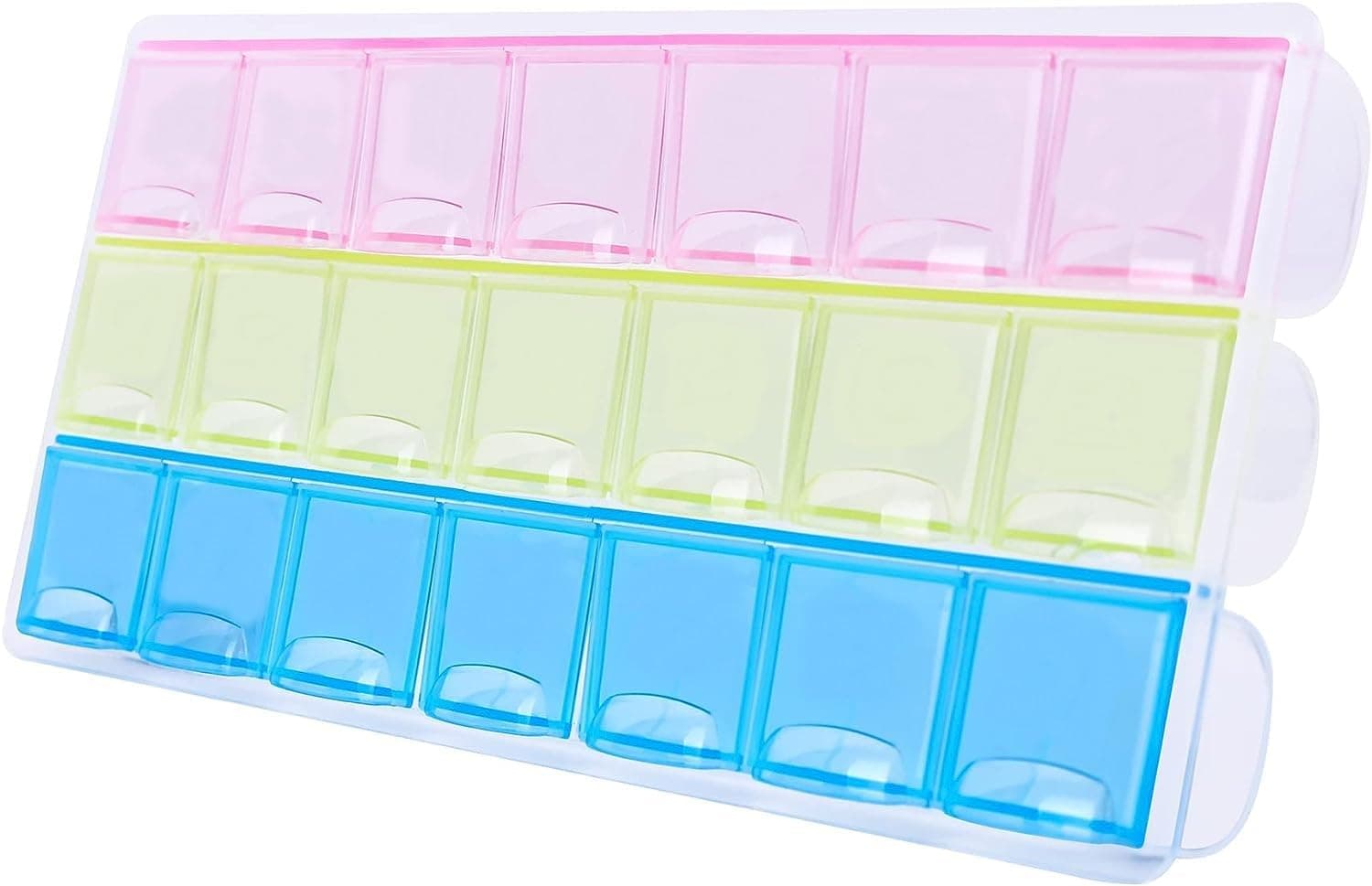 3 Different coloured Electronic Components Parts Storage Case, Mini Component Assortment Storage Box, Tool Organizers (Pack of 1)