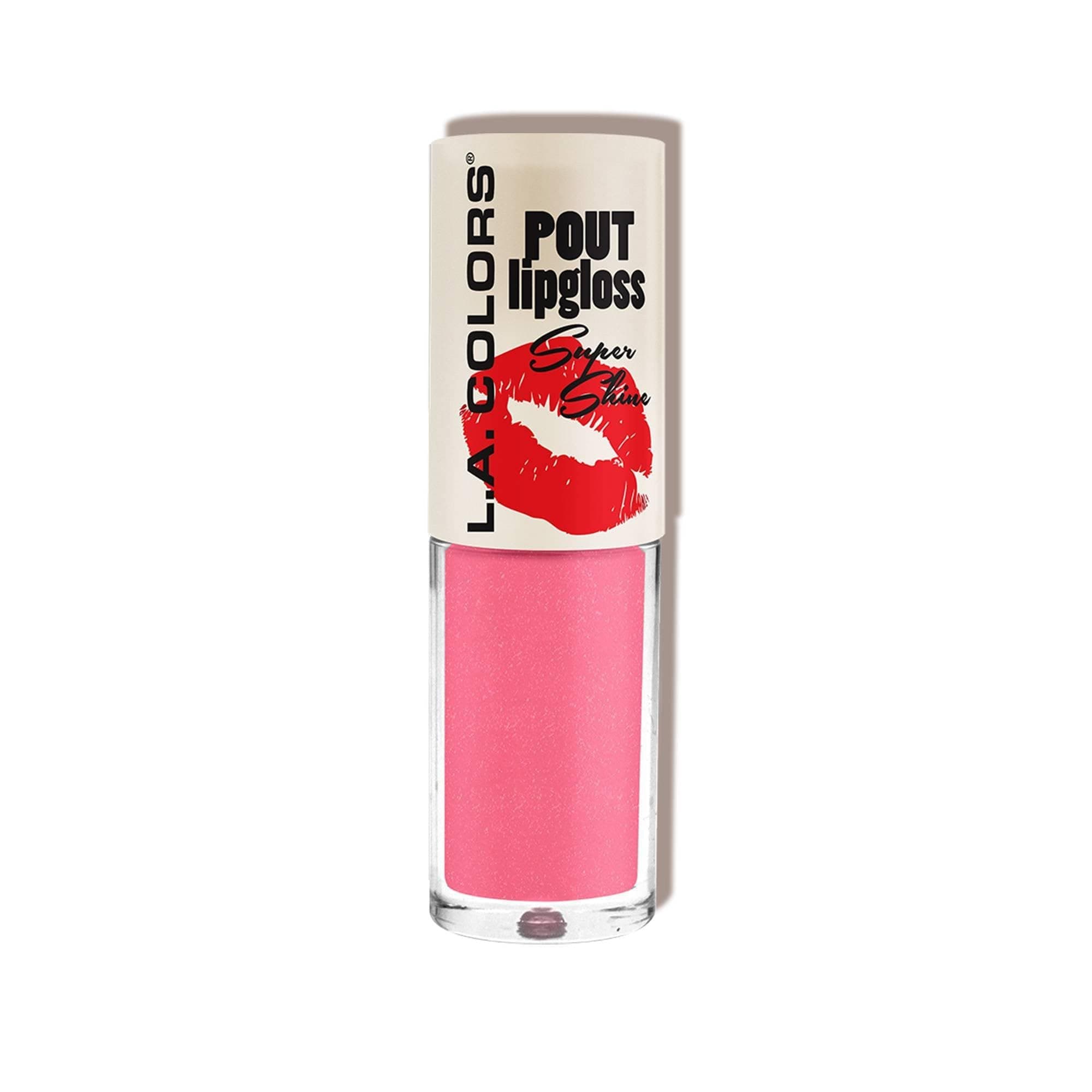 L.A. COLORS Pout Shiny Lipgloss, Smooch CLG644