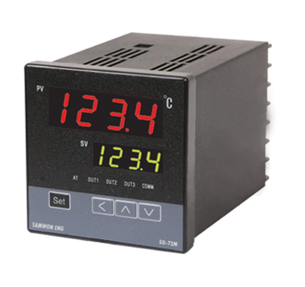 Samwon Eng Temperature & Humidity Controllers SD Series 72W x 72H x 107D (mm) 10 Kinds of Alarms