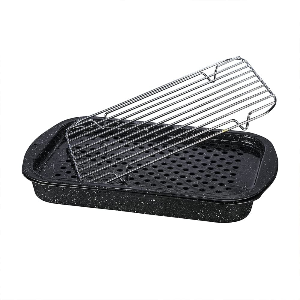 Granite Ware Bake, Broil, and Grill Pan, 3-Piece Set