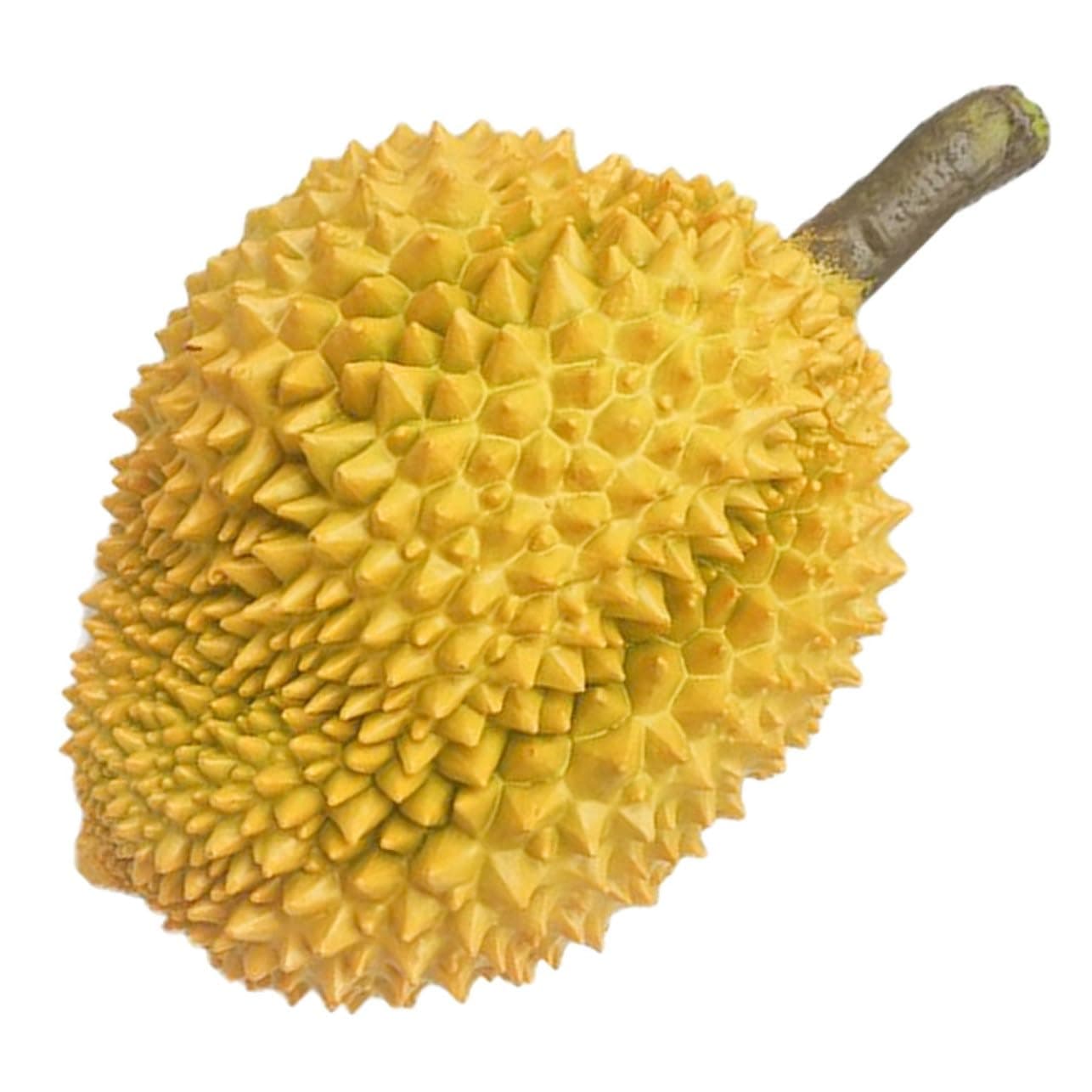 YARNOWSimulated Durian Plastic Fake Fruit Simulation Fruit Model Decorative Model for Home Desktop Fruit Ornament Faux Durian Scene Layout Prop False Durian Decor Fake Durian Artificial