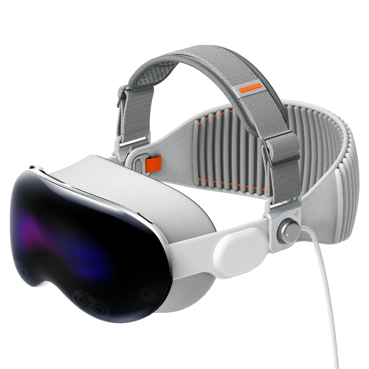 Spigen DR210 Padded Head Strap Compatible with Apple Vision Pro HeadStrap - Charcoal Gray