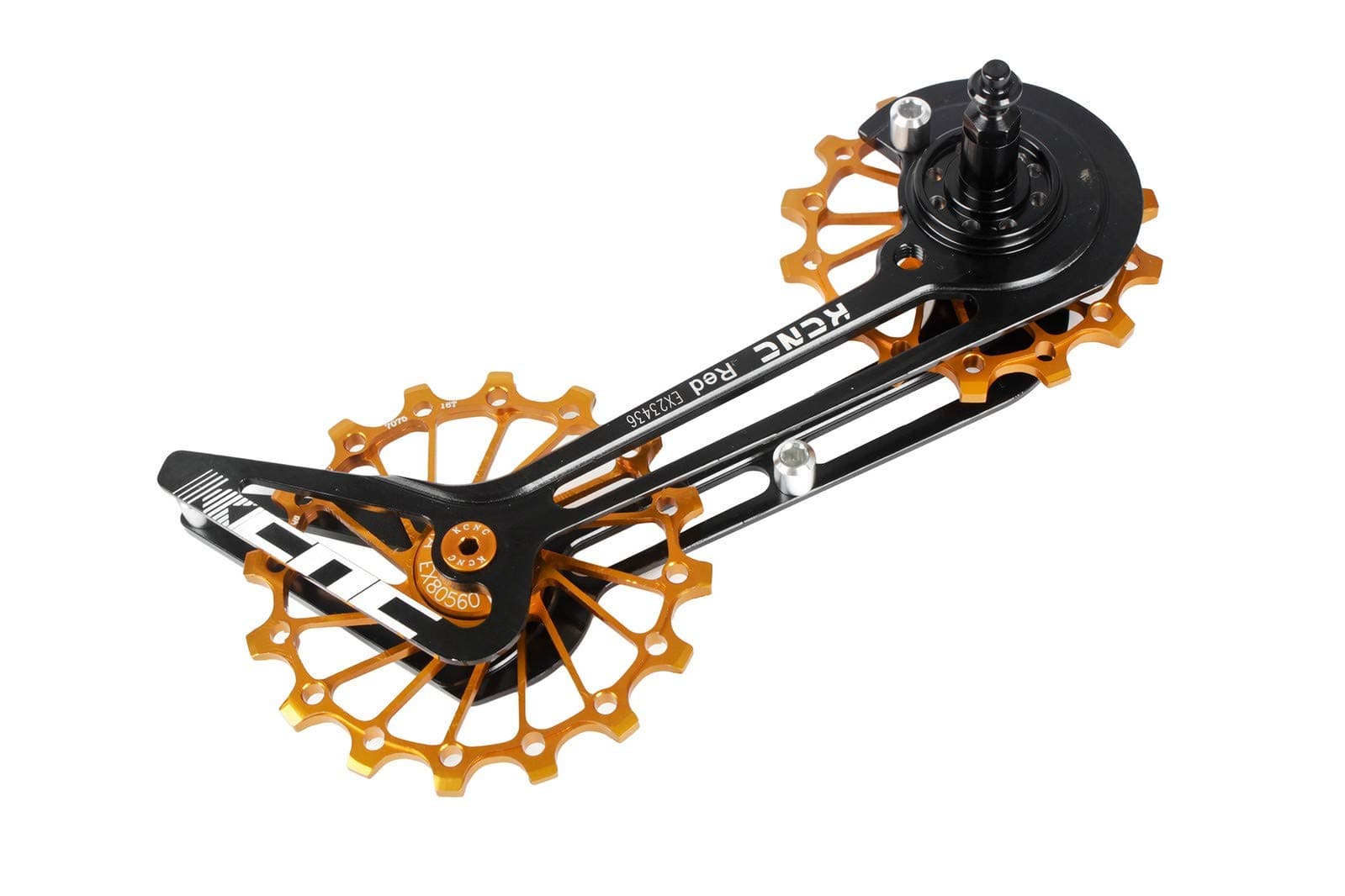 OSPW Oversized Pulley System Cage - Compatible with SRAM Red Force 10S 11S - Sealed Bearings (Gold)