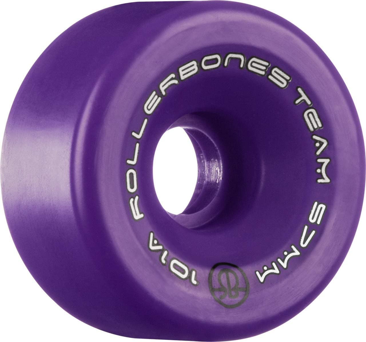 Rollerbones Team Logo 98A Recreational Roller Skate Wheels (Set of 8)