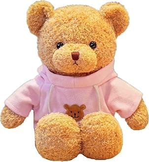 11.8 inches Teddy Bear Stuffed Animals Soft Plush Cute Teddy Bear Doll for Boys Girls (Pink)