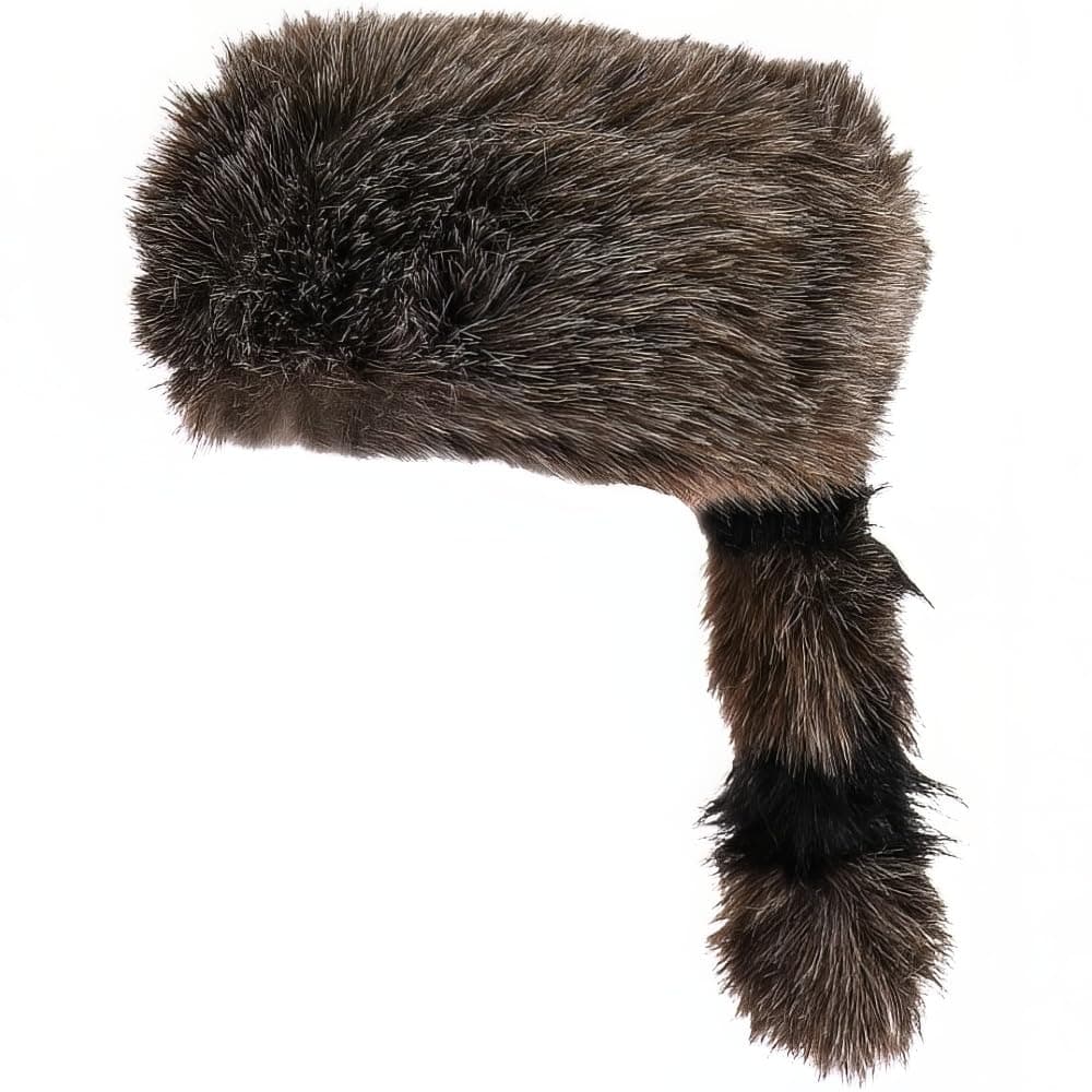 Raccoon Tail Hat, One Per Order