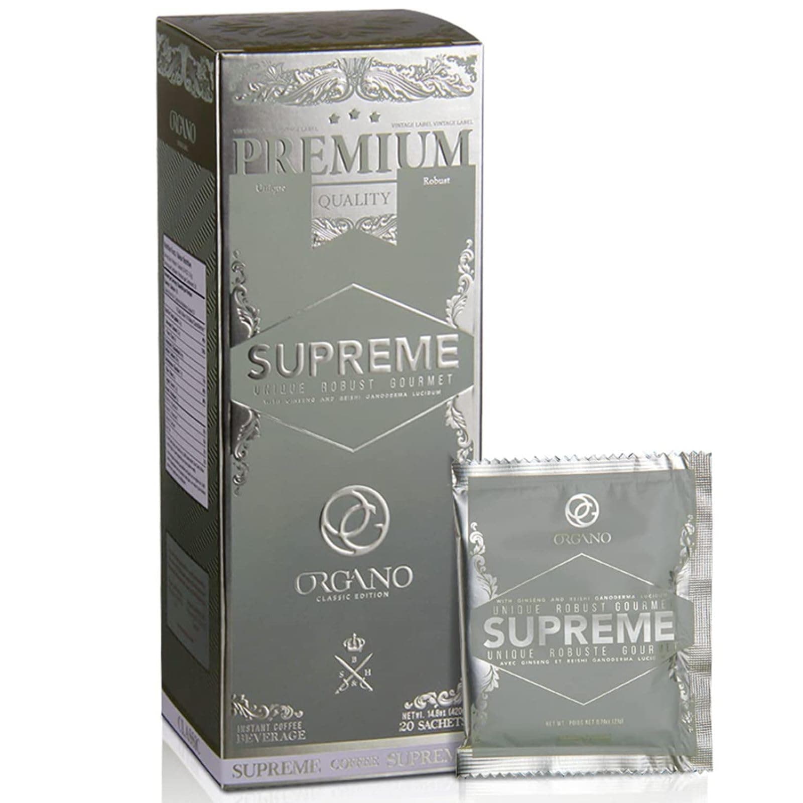 Gold Cafe Supreme 100% Certified Ganoderma Extract Sealed