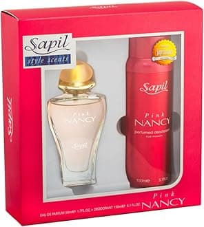 Nancy Pink - Eau De Parfum and Deodorant Spray For Women - Delightfully Enchanting Fragrance - Opens with Fruity Notes - Beautiful Giftset Box - Perfect for Gift Giving Occasion - 2 Pc