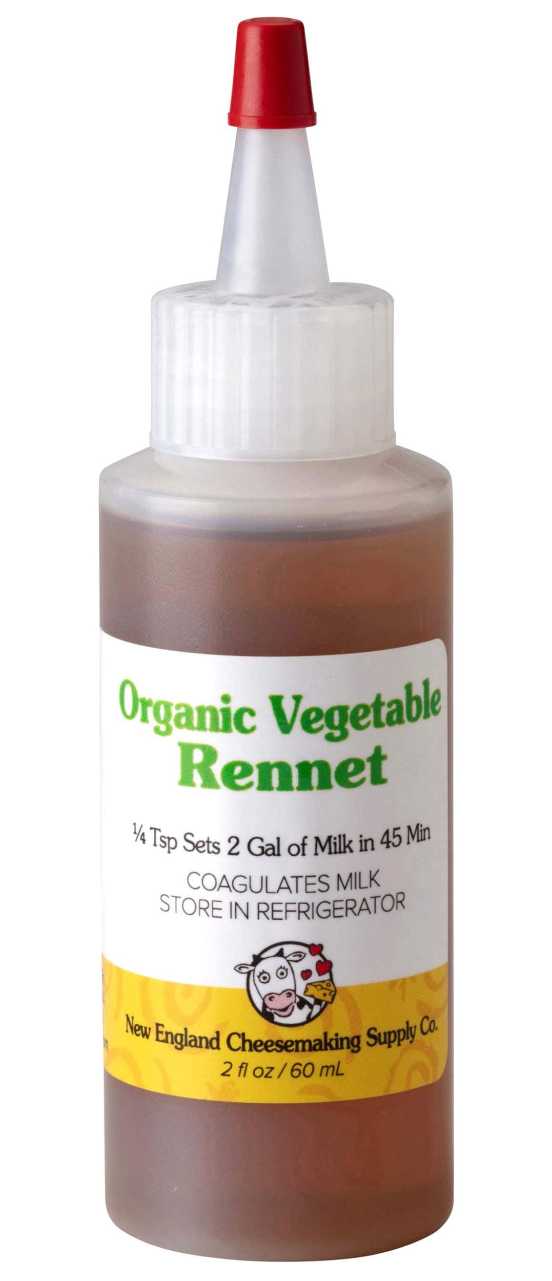 cheesemaking.com 1 X Organic Liquid Vegetable Rennet, 2oz.