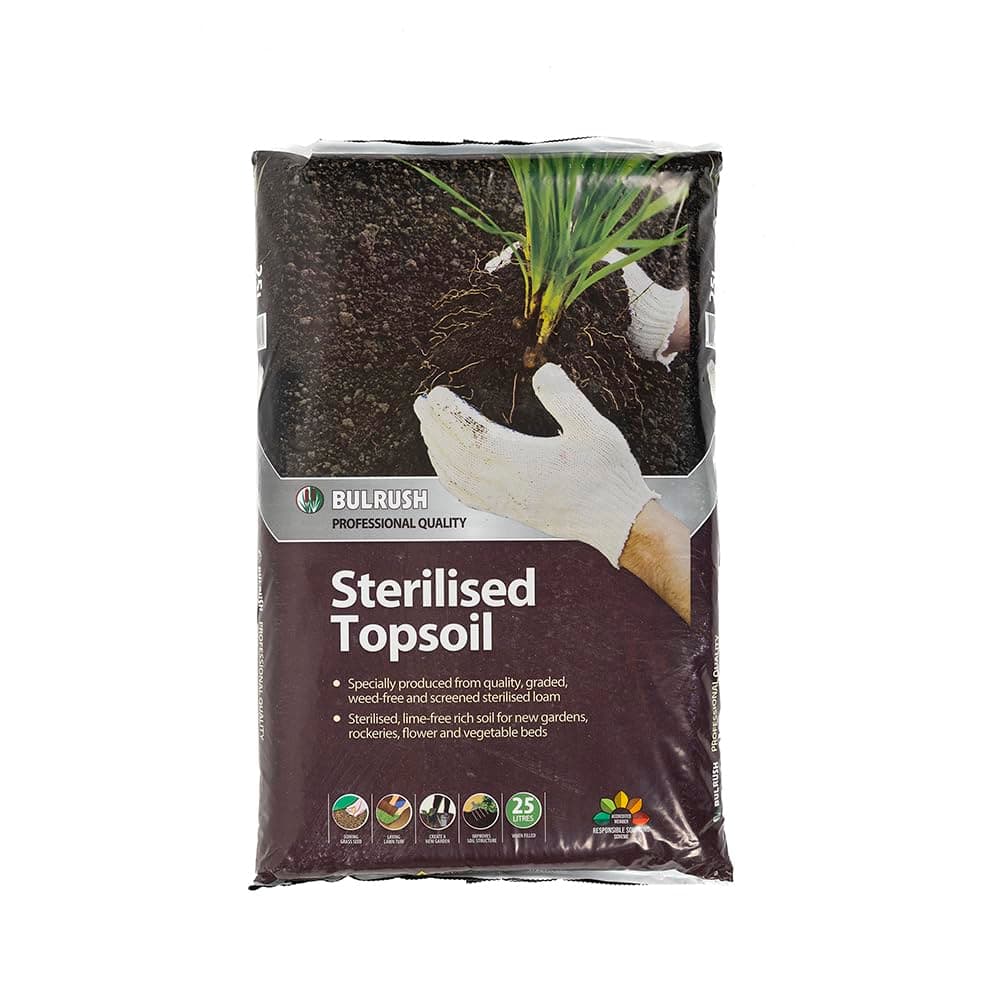 Limited Screened Topsoil, 25l