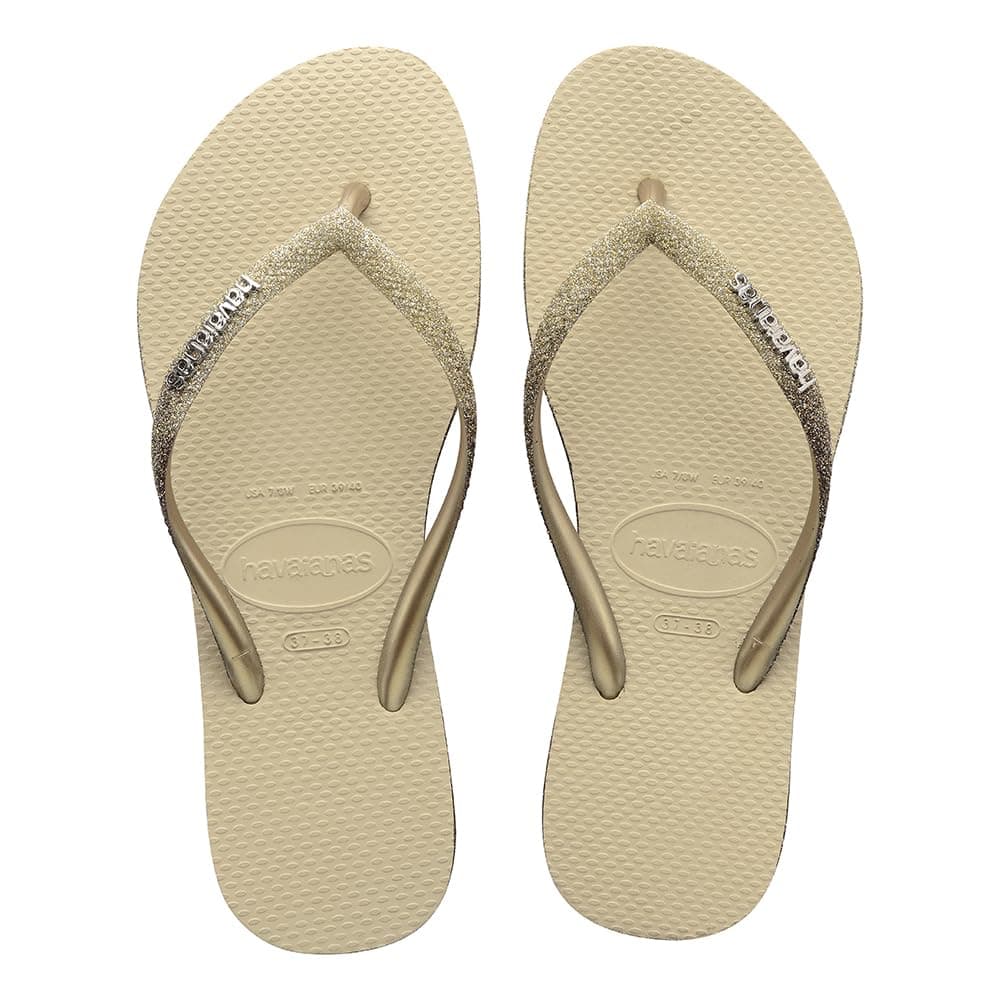 HavaianasSlim Sparkle Flat Flip Flop