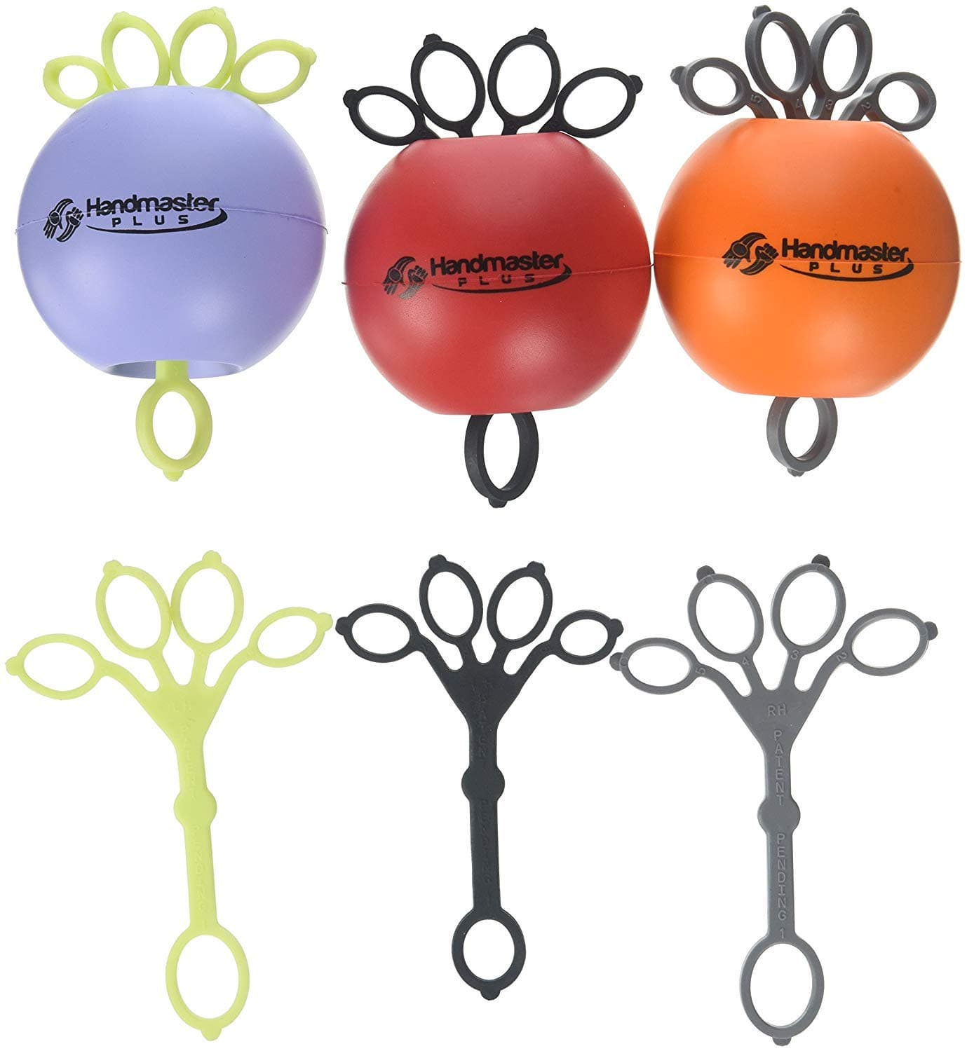 3 Piece Physical Therapy Hand Exerciser (Colours May Vary)
