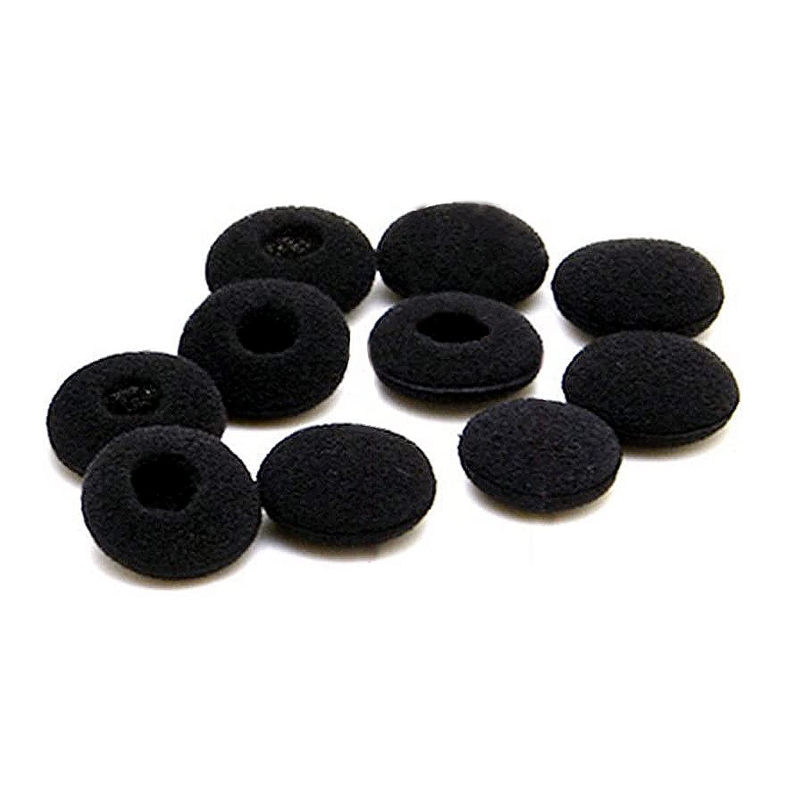 10 Pack Replacement Ear Foam for 18mm Earpiece,Headphone,Two Way Radio Walkie Talkie Earpiece