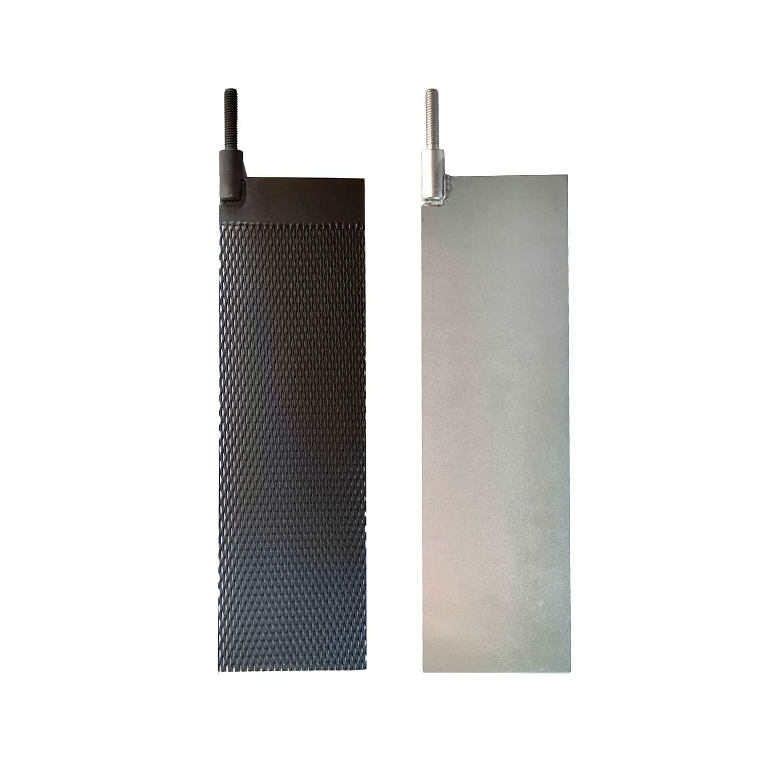 MMO Titanium Anode Mesh with Ruthenium-Iridium Coating and Cathode Electrolytic Plate Without Coating for Water Ionizer or Sodium Hypochlorite Generator.