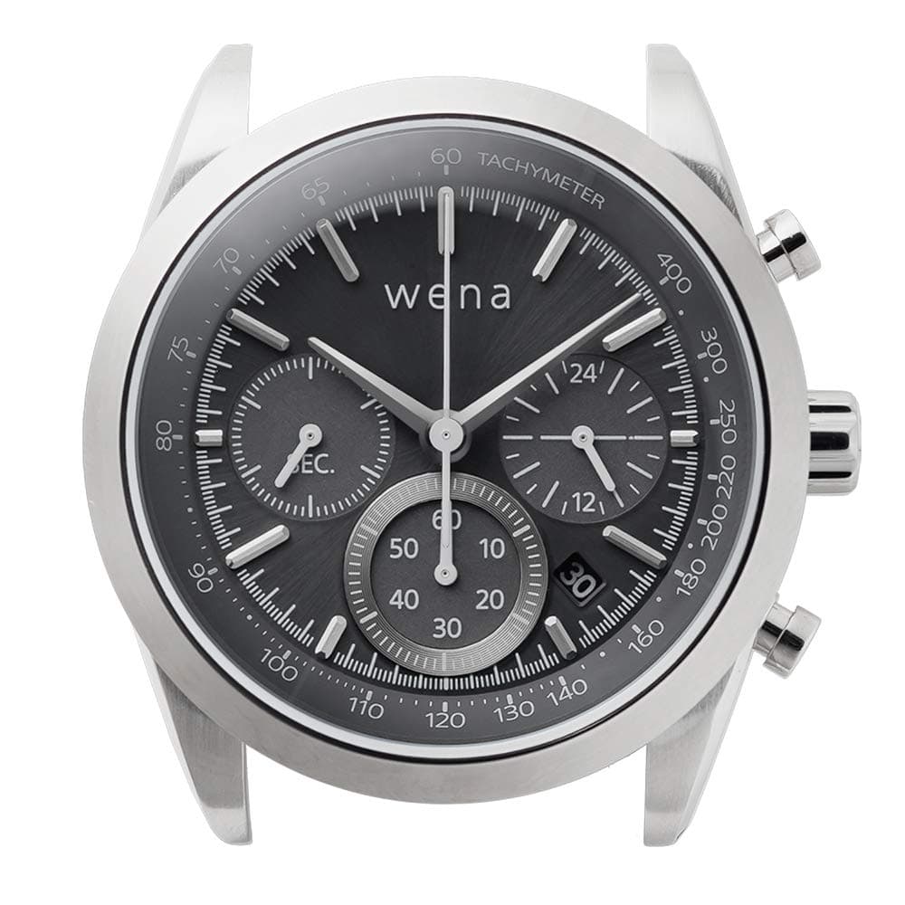 Wena Wrist Solar Head (Chronograph) - Silver