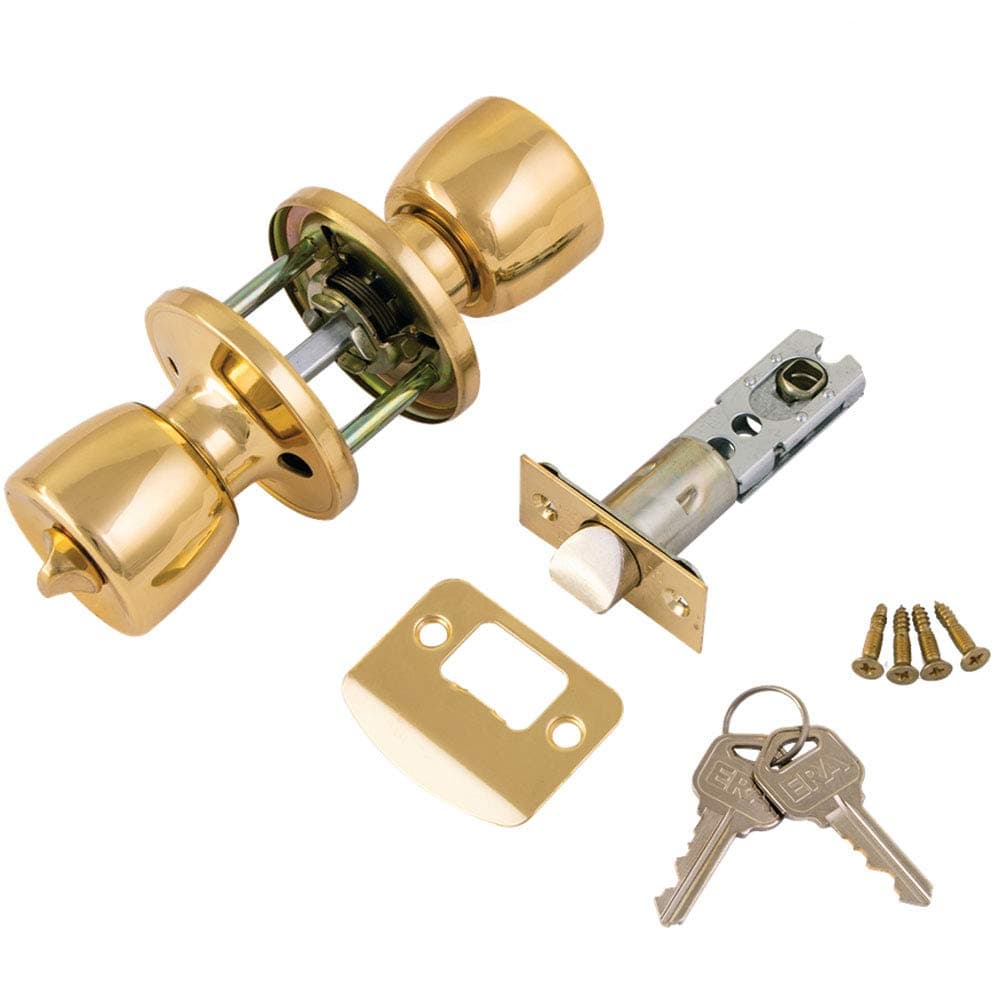 Era Entrance Lock Set (One Size) (Brass)