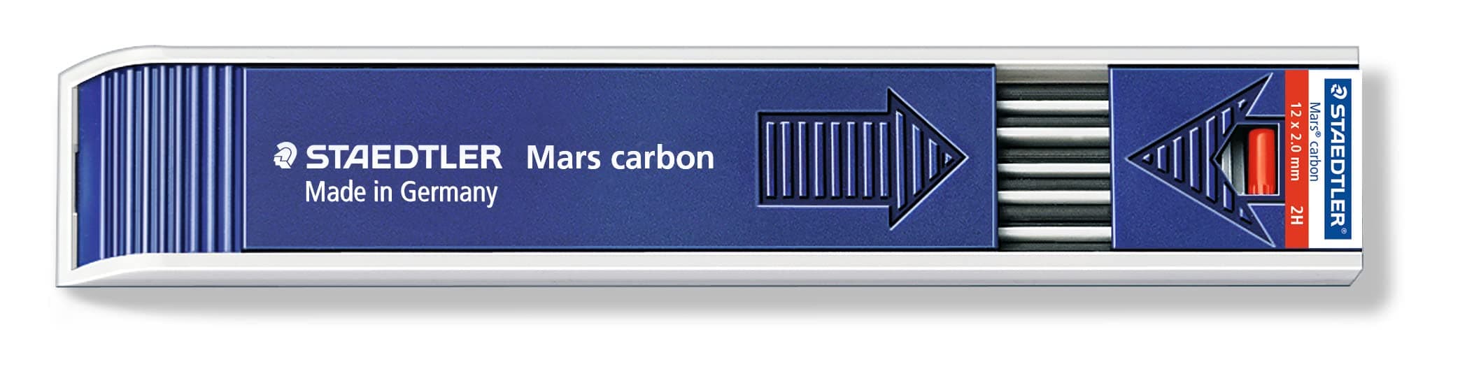 Mars Carbon Lead, 2mm, 2H, 12 Lead