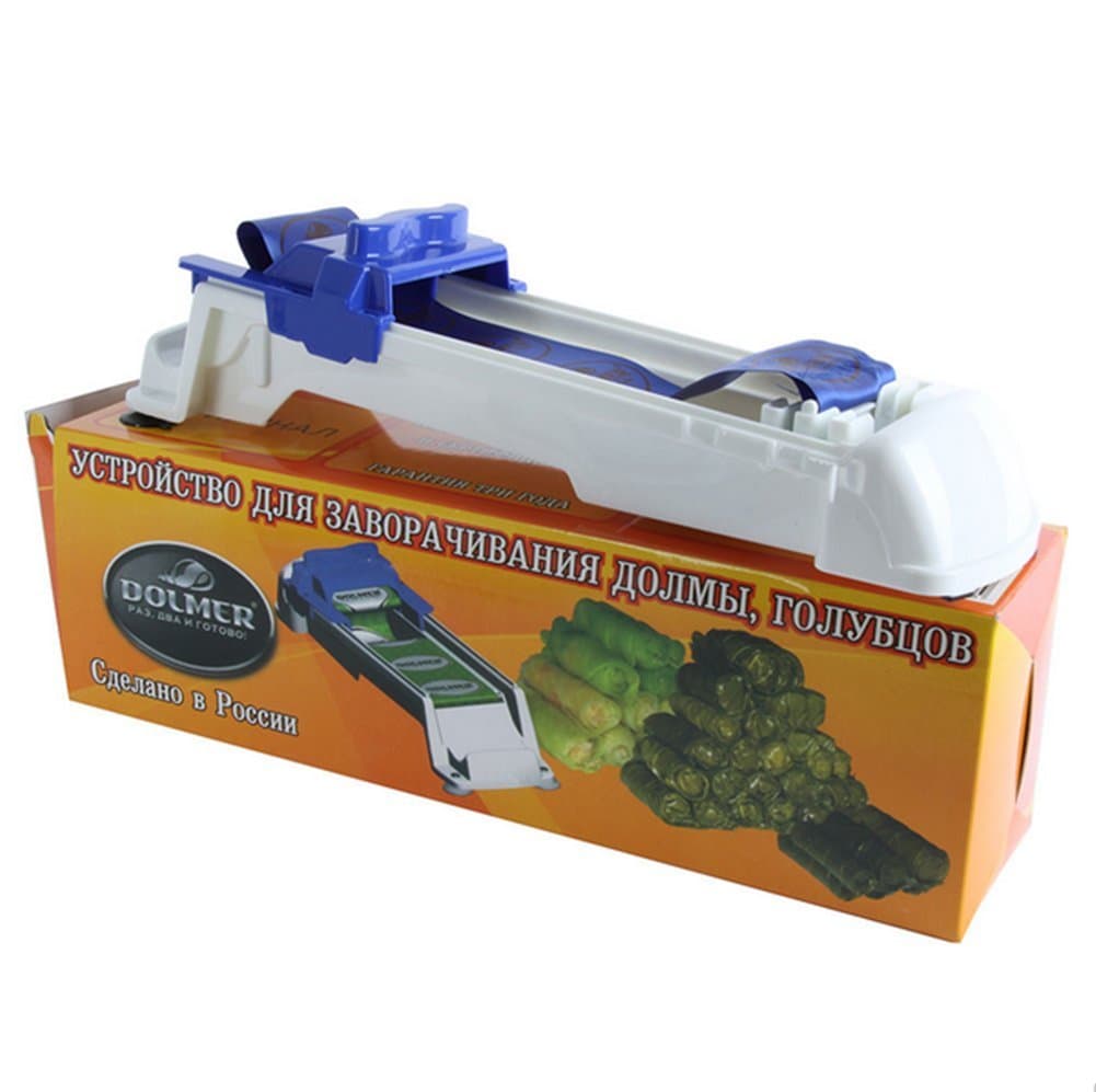 Universal Dolmer Rolling Machine Turkish Sarma Stuffed Grape Leaves and Cabbage Leaves (Blue)