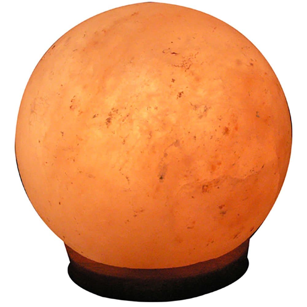 Salt Skill Himalayan Ionizing Globe Salt Lamp - 6" to 7" (8 lb)