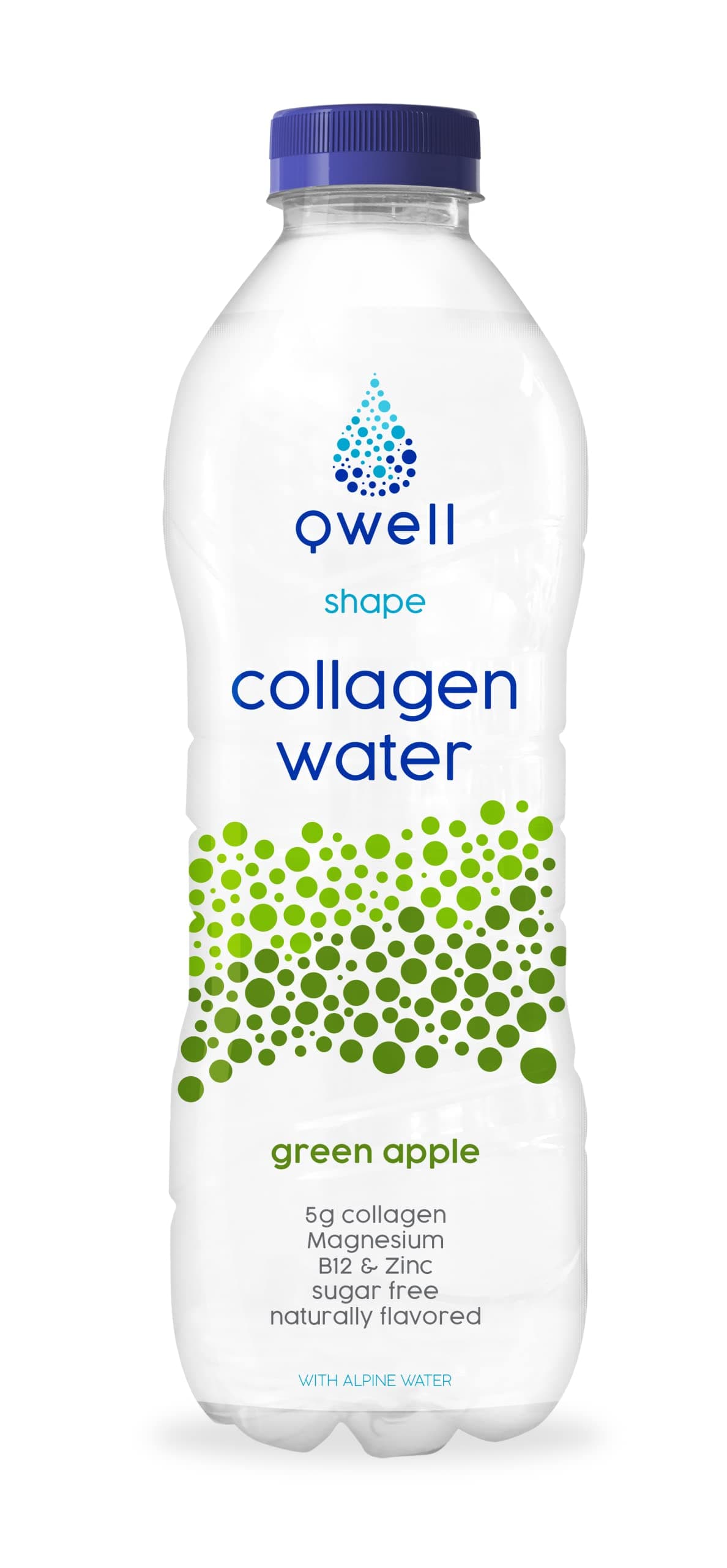 qwell Shape Green Apple, 500 ml