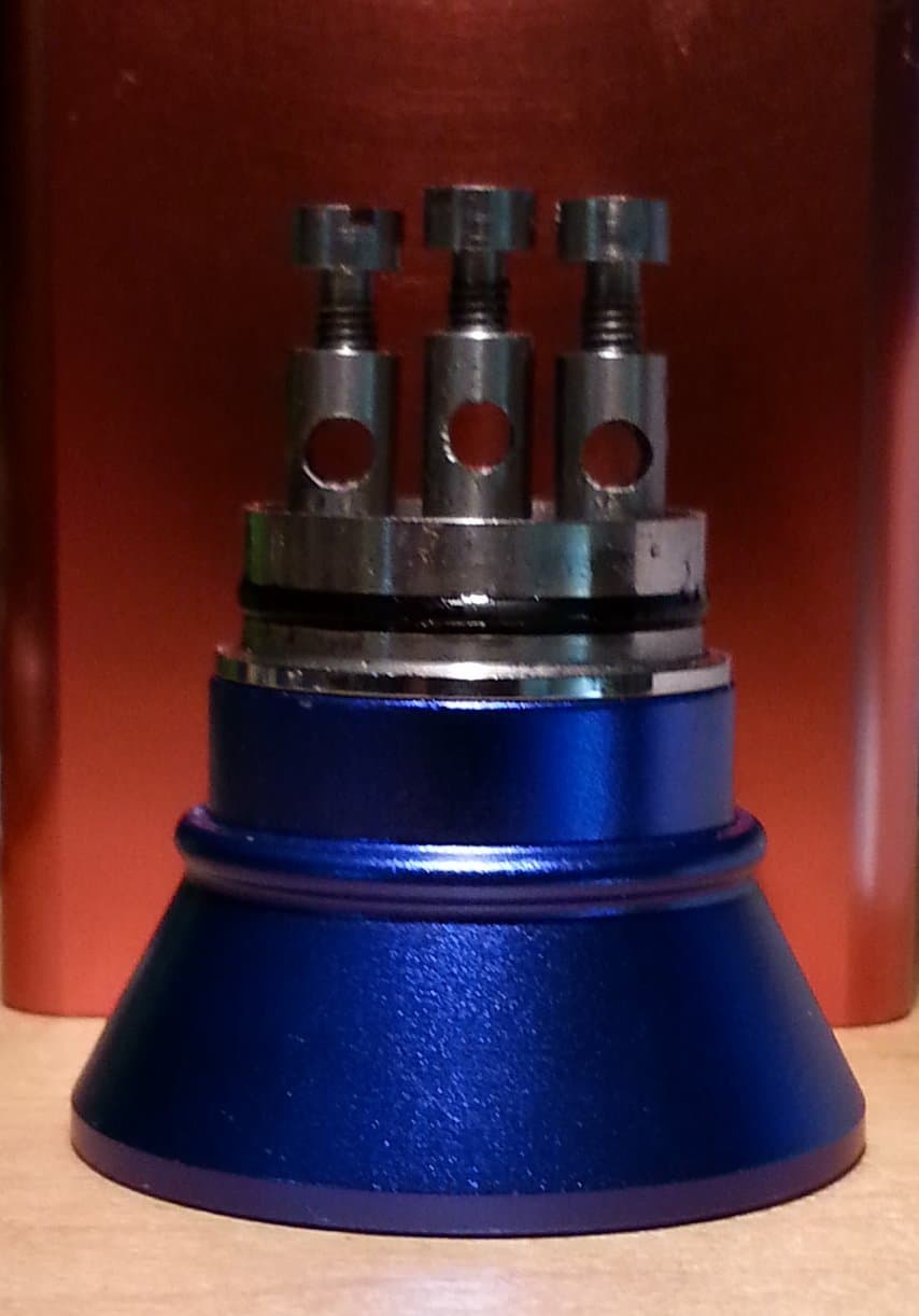 Anodized Aluminum 510 RBA /RTA Atomizer Rebuilding Base / Display stand