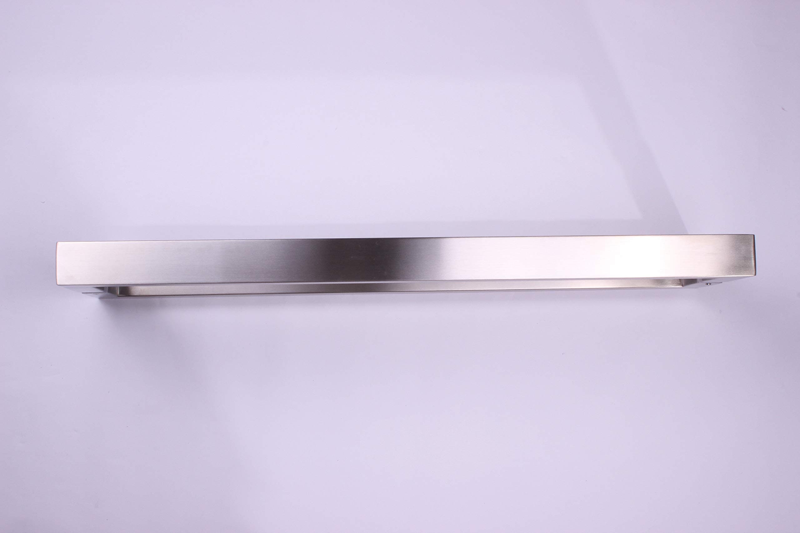 Pull Push 48 inches Handles for Entrance Entry Front Door, Interior and Exterior, Satin Finish, Storefront Door, Commercial Entry Gate and Office Door, Modern and Decent Design Rectangle Style.