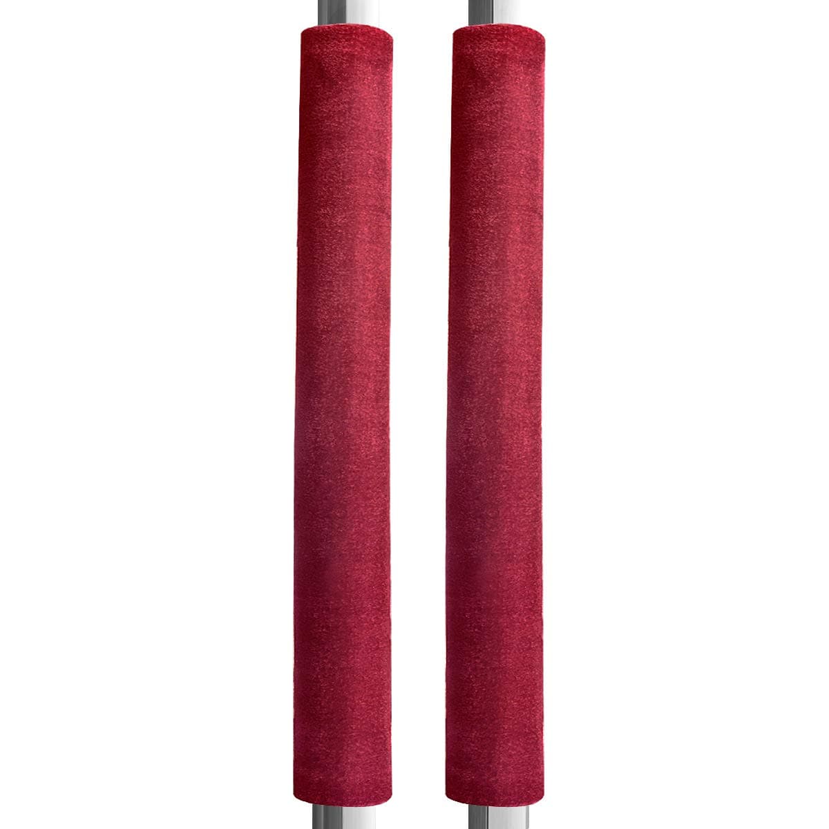 Refrigerator Door Handle Covers Make Fridge Clean and Beautiful, Pack of 2 (16"*4", Burgundy)