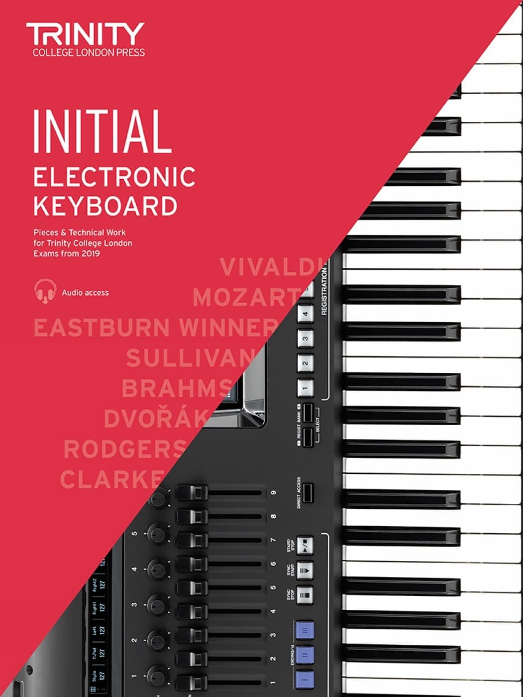 Trinity College London Electronic Keyboard Exam Pieces & Technical Work 2019 - 2022: Initial Grade