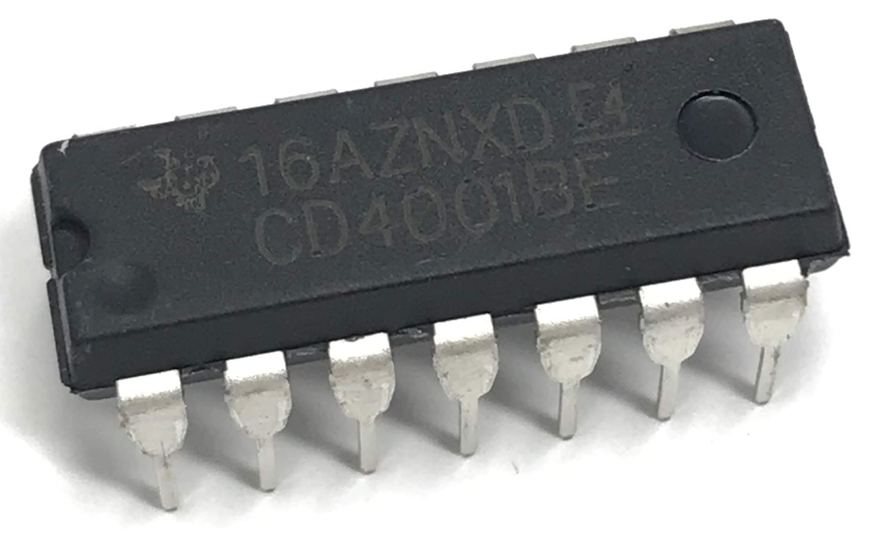 CD4001BE IC CMOS Quad 2-Input NOR Gate (Pack of 5)