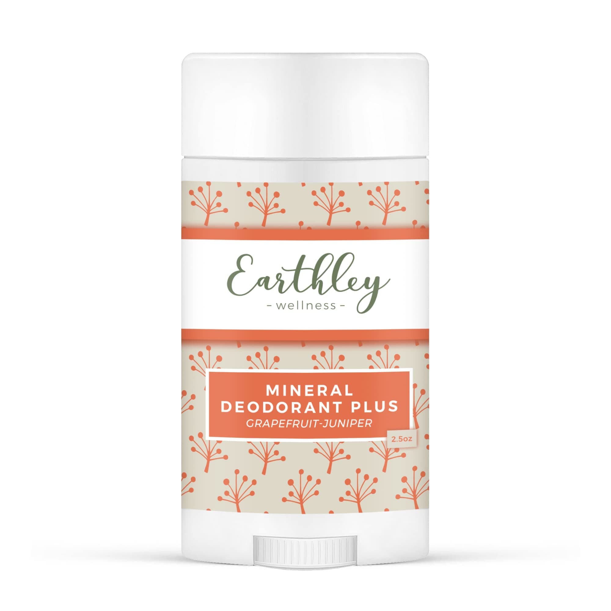 (Grapefruit-Juniper) - Mineral Natural Deodorant Plus Grapefruit Juniper