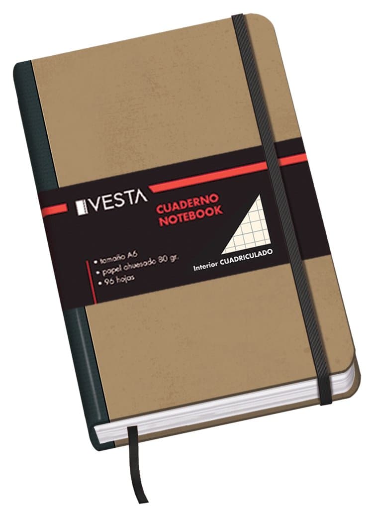 Dohe Vesta Nature – A6 Square Grid Paper