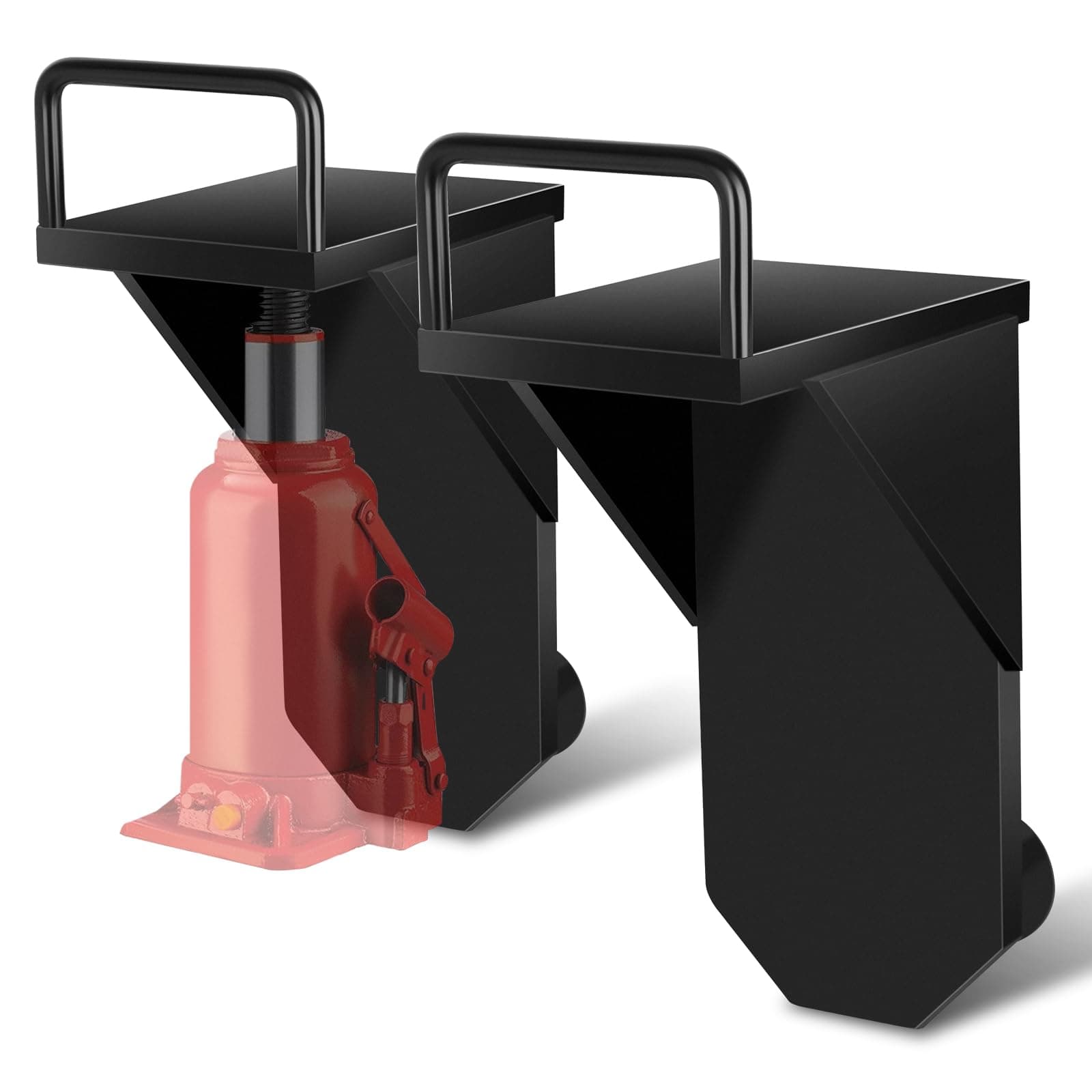 2Pack Shipping Container Jack Lug Leveler for Shipping Container Accessories Attachment for Booster Lifter