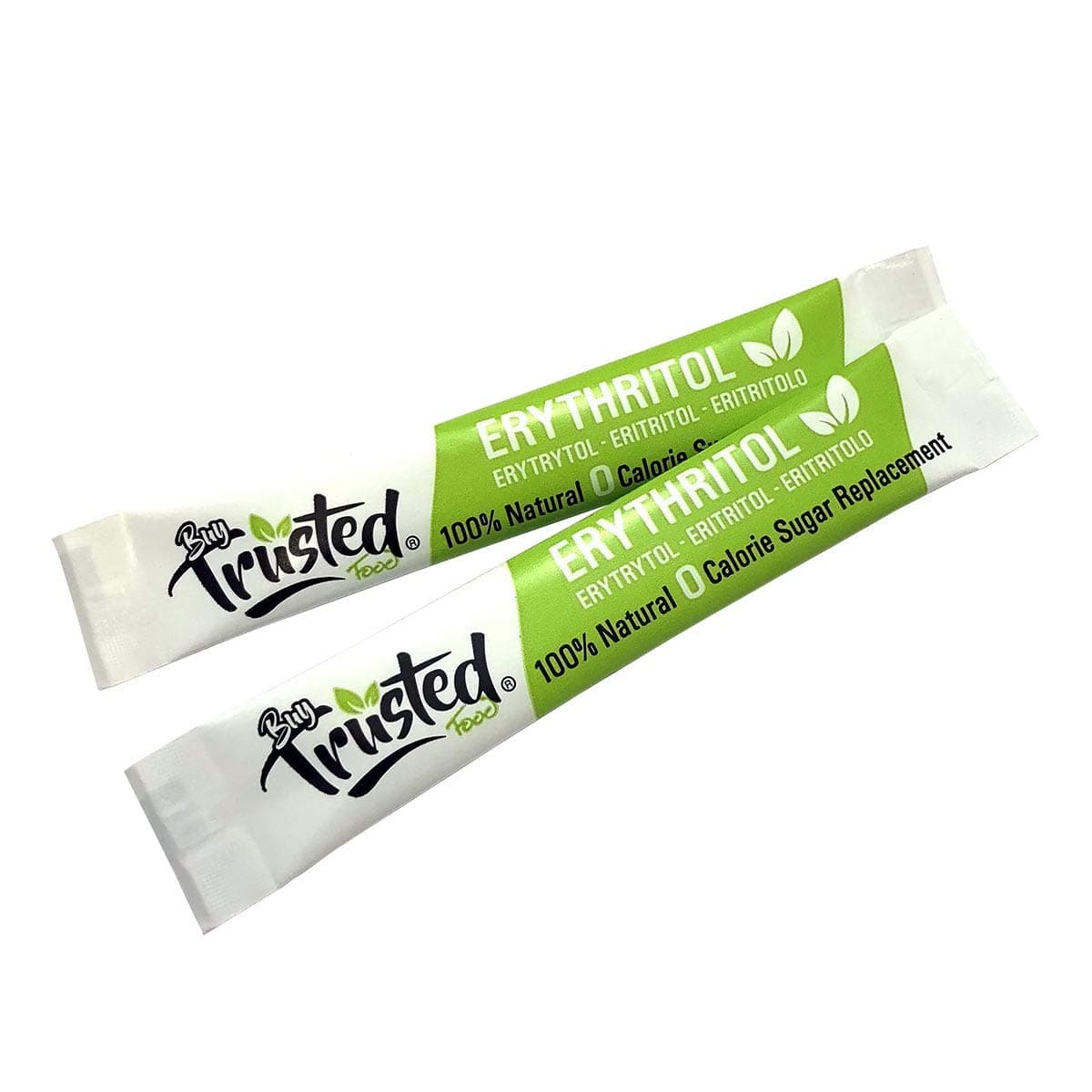 BTF Erythritol Sticks - Zero Calorie 100% Natural Sugar Replacement (100 x 4g)