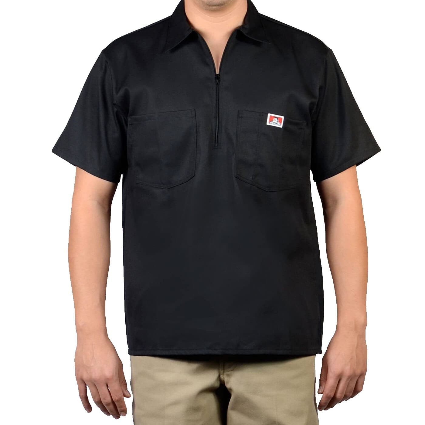 Short Sleeve 1/2 Zip Shirt