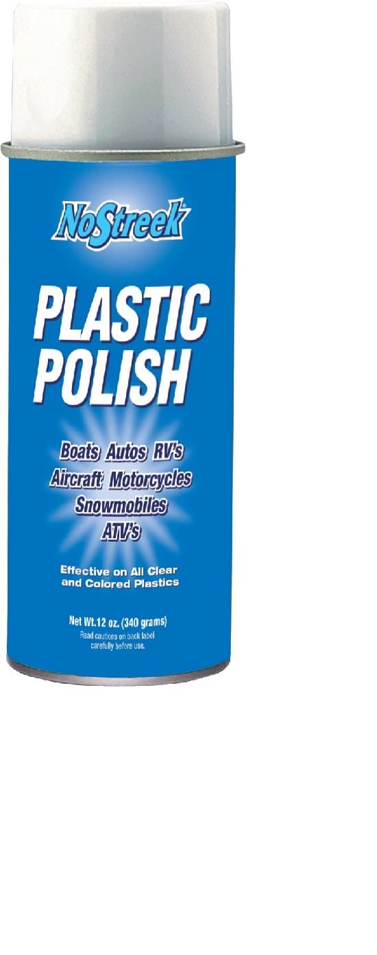 NoStreek PP-12 Plastic Polish, 12 oz