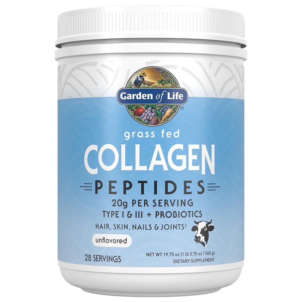 Grass-Fed Collagen Peptides, Unflavored, 560 g