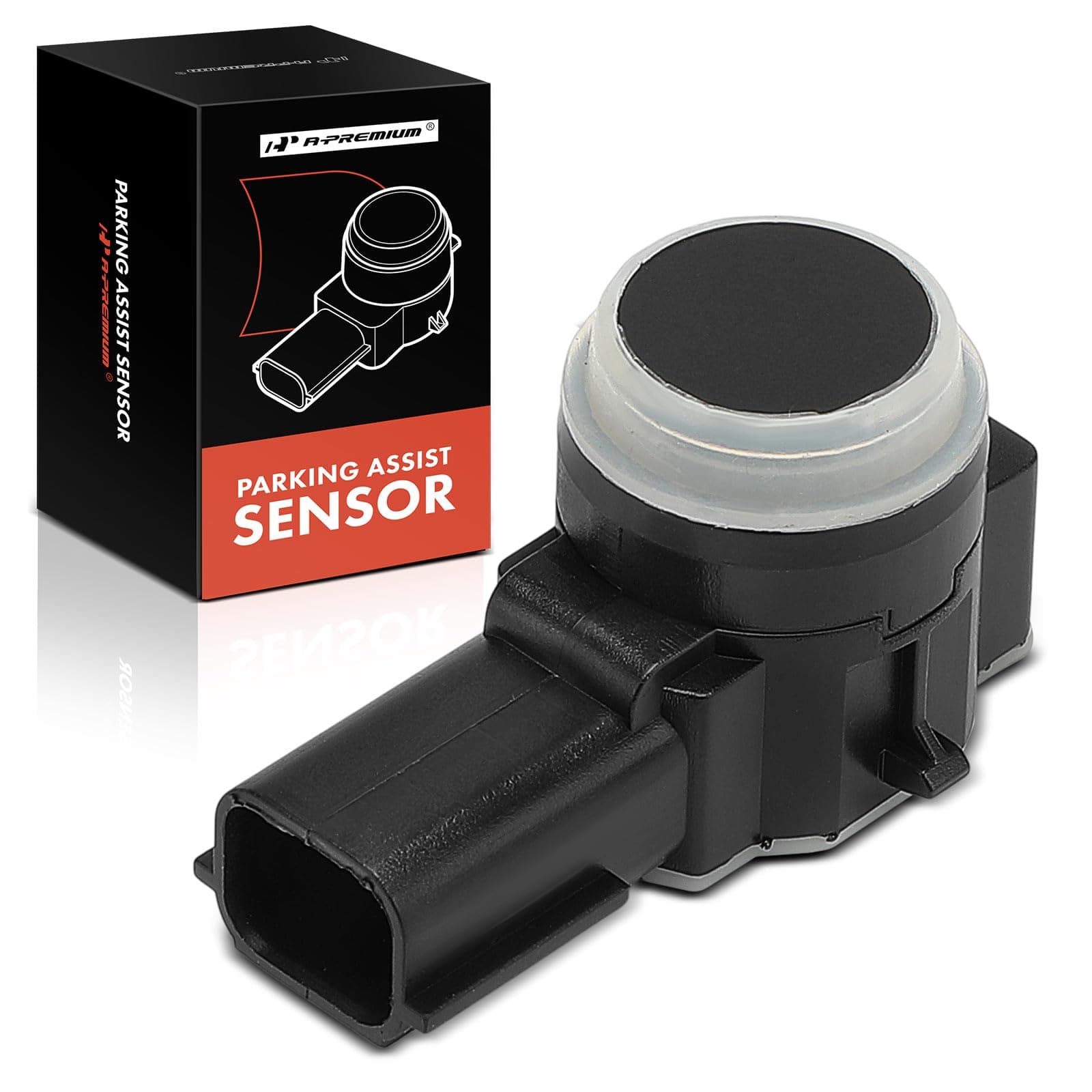 A-Premium Reverse Backup Parking Assist Sensor Compatible with Chevrolet, GMC, Buick & Cadillac Models - Silverado 1500, Sierra 2500 3500 HD, Malibu, Traverse, Impala, Tahoe, Acadia, Camaro, Yukon