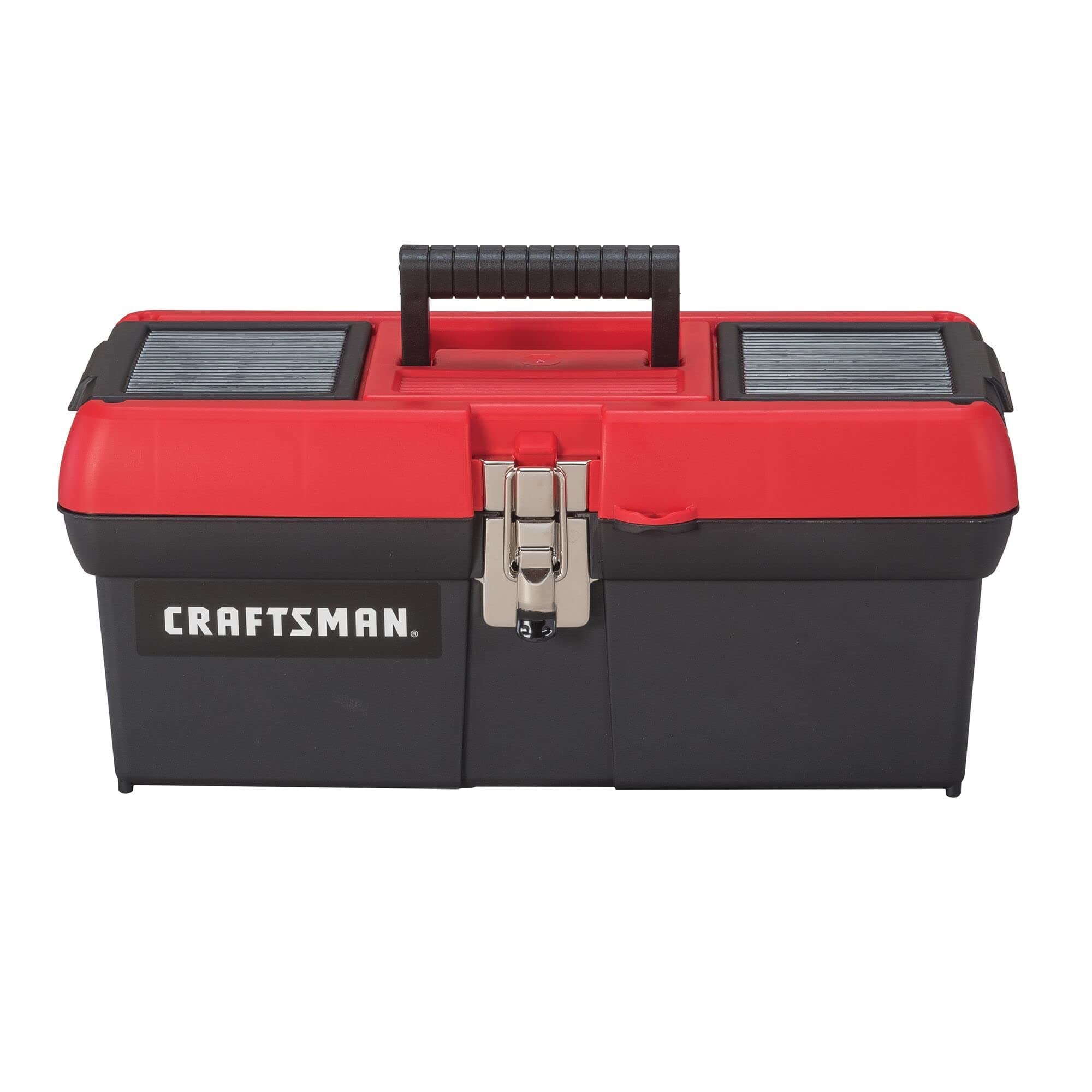 Tool Box, Lockable, 16 in., Red/Black (CMST16901)