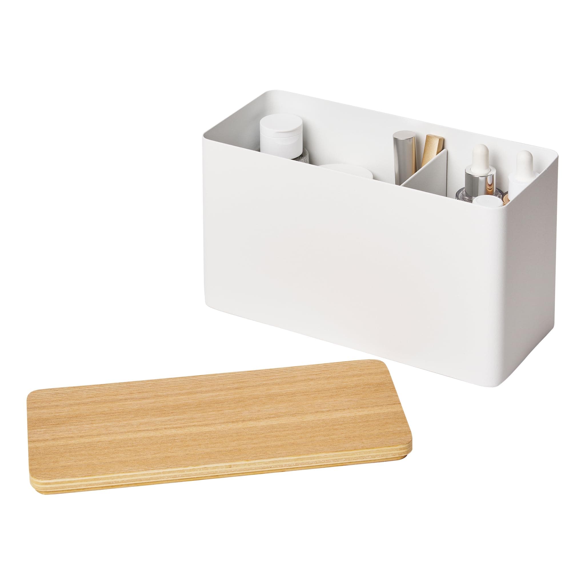 YAMAZAKI Sanitary storage box - Rin - natural