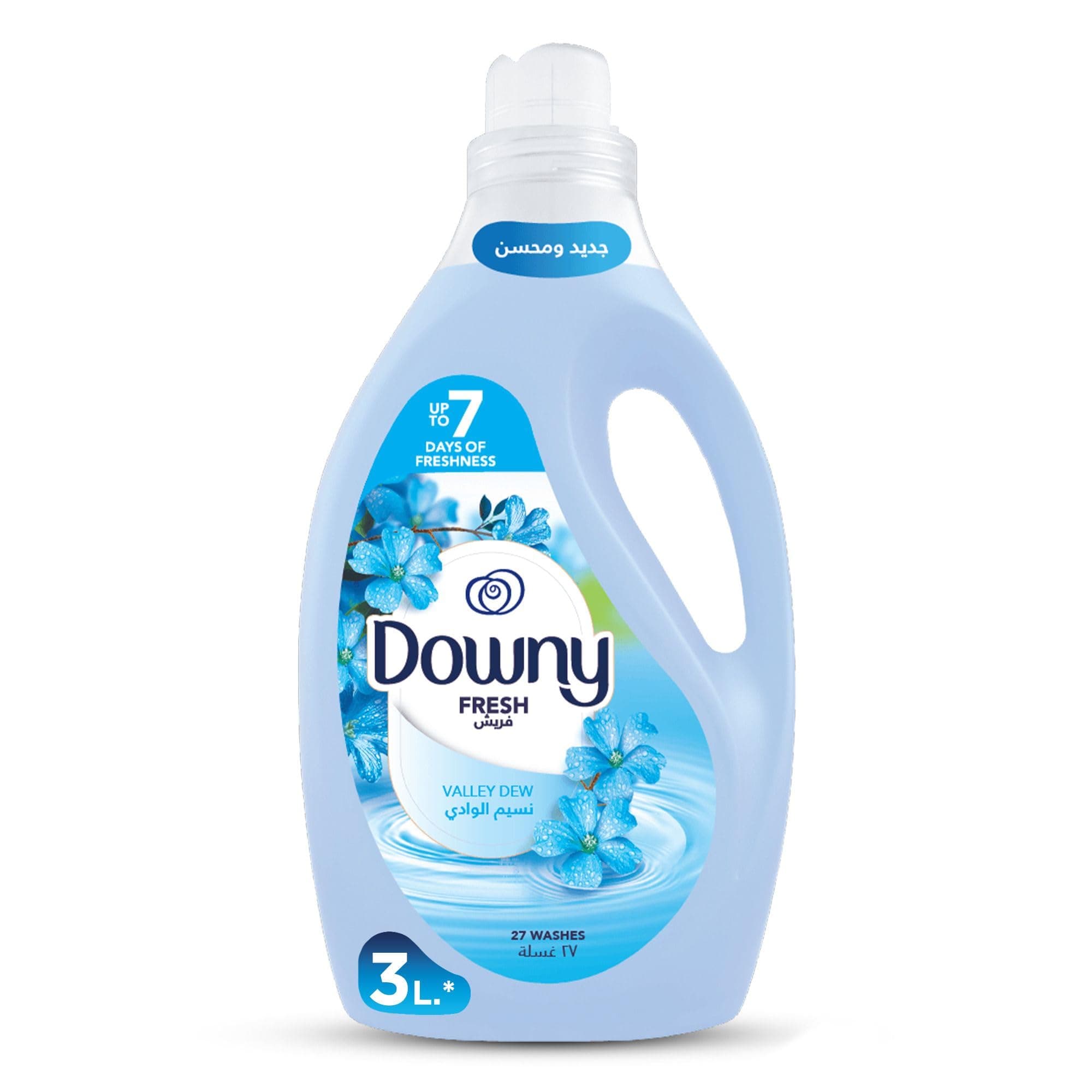 Valley Dew 3L, Regular Fabric Softener, Dilute