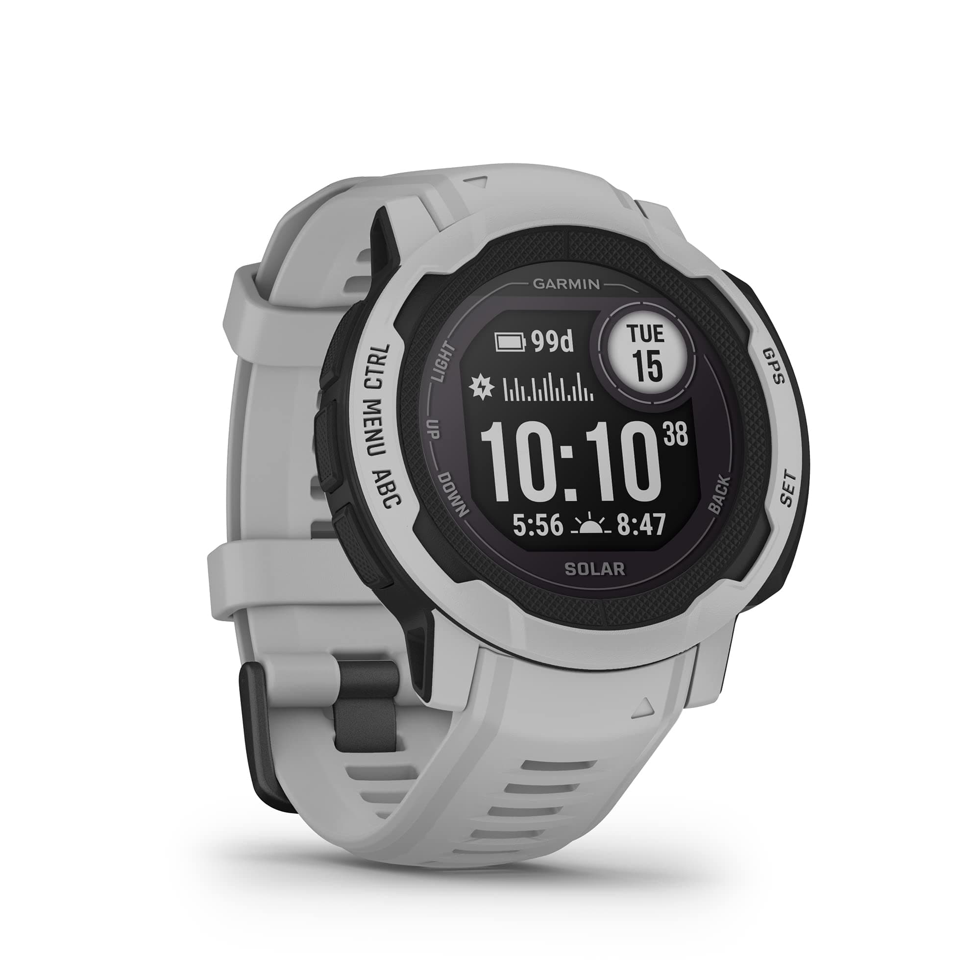 Instinct 2 Solar Rugged GPS Smartwatch, Mist Grey