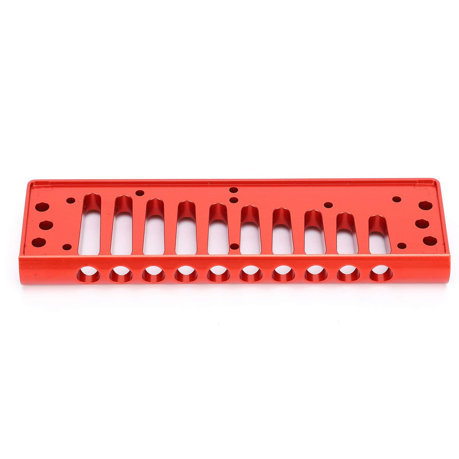 Major Blues Diatonic Harmonica, Harmonica Comb For Hohner Sp20 Aluminum Aalloy 10-Hole Blues Musical Instrument Parts, for Kids/Adults/Students